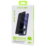 SAMSUNG A55 GREEN ON 3D PRIVACY PROTECTIVE TEMPERED GLASS GR52