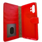 SAMSUNG S25 LAVANN PROTECTION LEATHER CASE RED - Image 3