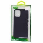 IPHONE 13 GREEN ON SILICON TPU CASE BLACK