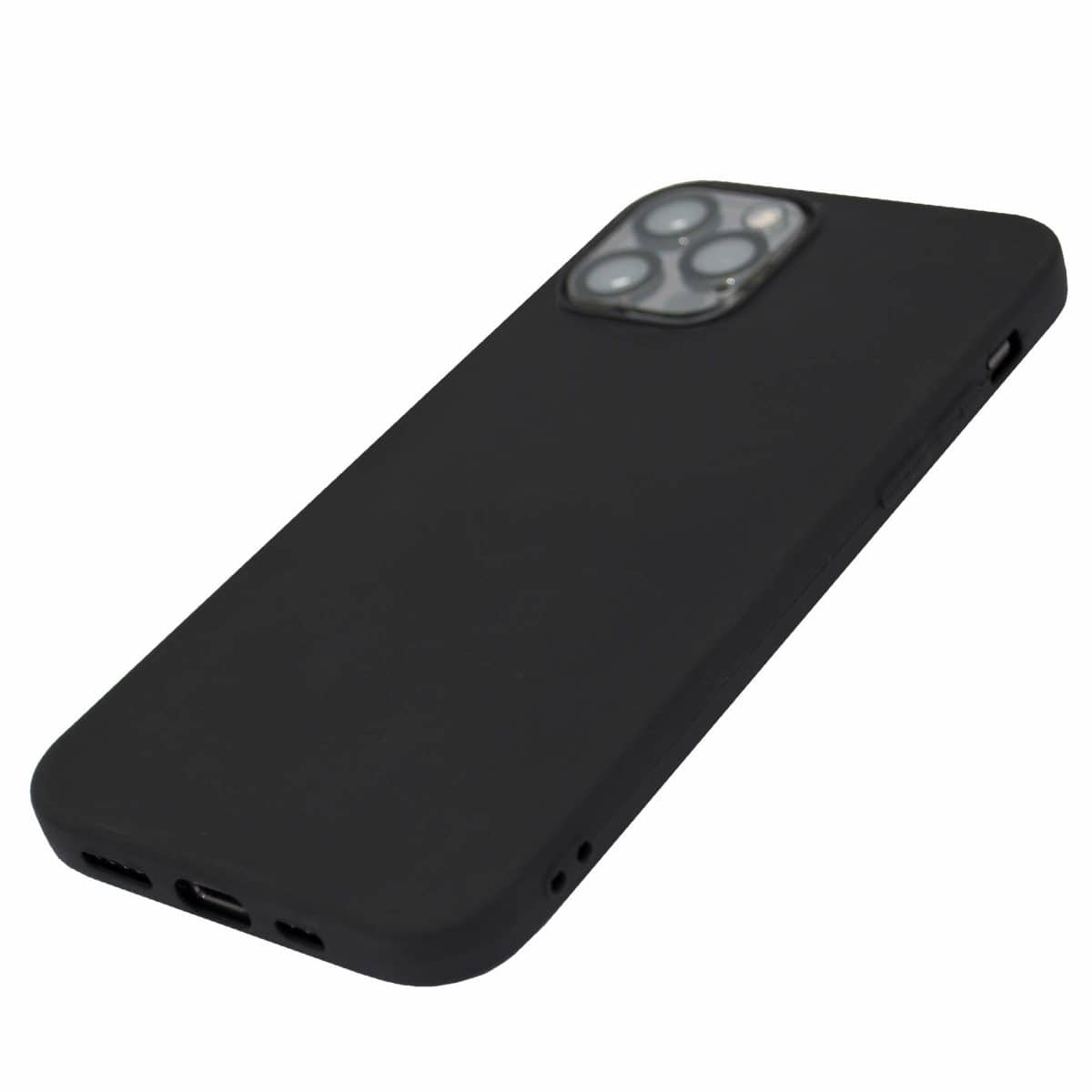 IPHONE 13 GREEN ON SILICON TPU CASE BLACK - Image 3