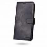 SAMSUNG A12 LAVANN PROTECTION LEATHER CASE BLACK - Image 2