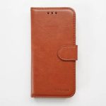 IPHONE 13 LAVANN PROTECTION LEATHER CASE BROWN - Image 2