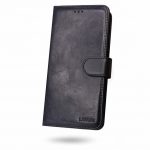 SAMSUNG A20e A202 LAVANN PROTECTION LEATHER CASE BLACK - Image 2
