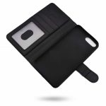 SAMSUNG A20e A202 LAVANN PROTECTION LEATHER CASE BLACK - Image 3