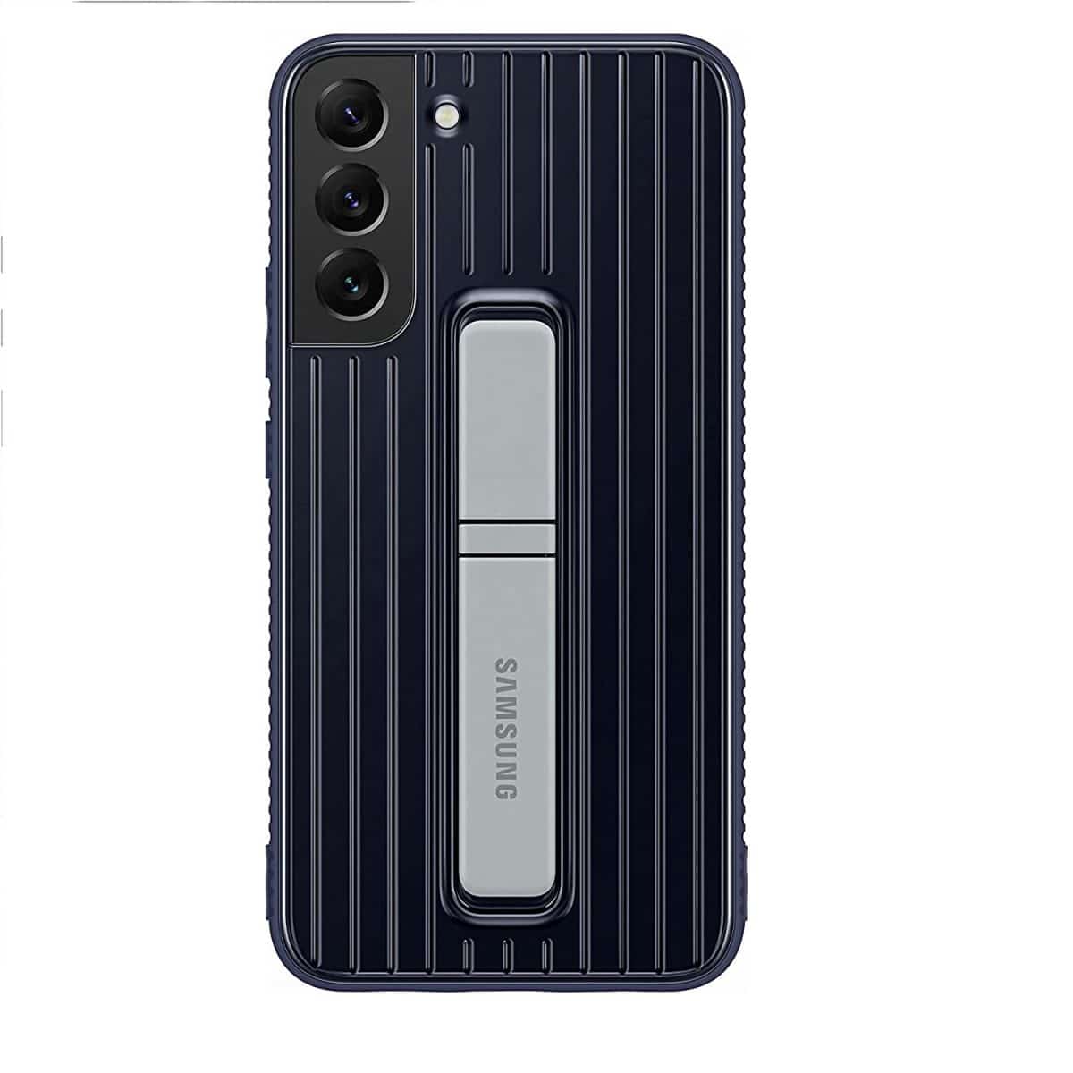 SAMSUNG PROTECTIVE STANDING COVER S22+ DARK BLUE - Image 2