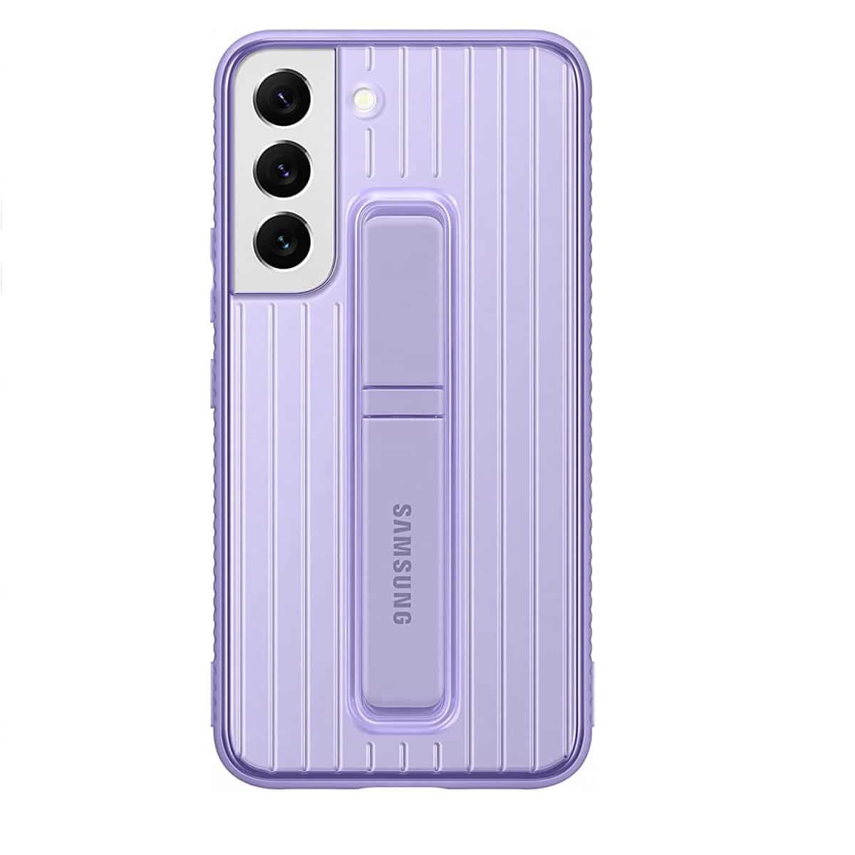 SAMSUNG PROTECTIVE STANDING COVER S22 PURPLE - Image 1