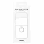 SAMSUNG CLEAR COVER WITH RING Z FLIP 4 5G EF-OQF721CTEGWW