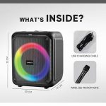 SONICGEAR AUDIO PRO600HD KARAOKE PORTABLE BLUETOOTH SPEAKER - Image 5