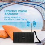 SONICGEAR SONICGO! RDO30-X PORTABLE RADIO / BLUETOOTH SPEAKER BLACK - Image 3