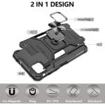 SAMSUNG A23 5G ARMOUR DROP-TESTED ANTI SHOCK CASE GREEN - Image 2
