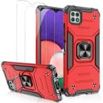 SAMSUNG A23 5G ARMOUR DROP-TESTED ANTI SHOCK CASE RED