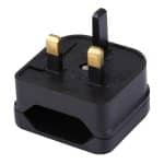 BS-5732 EU PLUG TO UK PLUG ADAPTER POWER SOCKET WITH FUSE