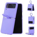 SAMSUNG COVER WITH RING FOR Z FLIP 3 5G PURPLE