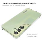 SAMSUNG A15 / A25 ENKAY CLEAR TPU SHOCKPROOF ANTI-SLIP CASE - Image 3