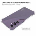 SAMSUNG A25 ENKAY CLEAR TPU SHOCKPROOF ANTI-SLIP CASE - Image 3
