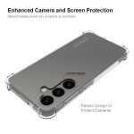 SAMSUNG S24+ ENKAY CLEAR TPU SHOCKPROOF ANTI-SLIP CASE - Image 3
