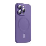 ENKAY IPHONE 16 PRO MAGSAFE MATTE TPU CASE WITH CAMERA LENS PROTECTION PURPLE