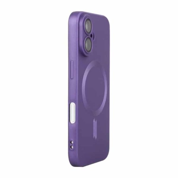 ENKAY IPHONE 16 MAGSAFE MATTE TPU CASE WITH CAMERA LENS PROTECTION PURPLE