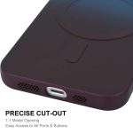 ENKAY IPHONE 16 PRO MAGSAFE RAINBOW SILICON CASE WITH CAMERA PROTECTION PURPLE BLUE - Image 6