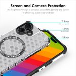 ENKAY IPHONE 16 MAGSAFE SHOCKPROOF HONEYCOMBMATTE TPU CASE GREEN - Image 4