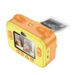 HOCO DV204 DUAL KITS INSTANT PRINT CAMERA YELLOW - Image 3