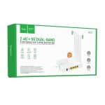 HOCO HI31 WIFI 5 WIRELESS ROUTER 1200Mbps WHITE - Image 5