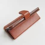 IPHONE 17 PRO MAX LAVANN PROTECTION LEATHER CASE BROWN - Image 3