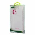 IPHONE 17 PRO GREEN ON SILICON TPU CASE CLEAR