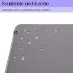HP MOUSEPAD 200 SANITIZABLE DESK MAT 70 X 30 X 0.2CM - Image 3