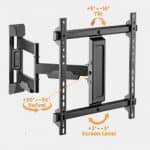 BRATECK TV WALL MOUNT 2 ARM 51CM  32-70 Inch FULL MOTION LPA76-443 - Image 2