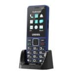 UNIWA V2000 4G BIG BUTTON PHONE BLUE - Image 3