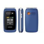UNIWA V202T FLIP 4G BIG BUTTON PHONE BLUE