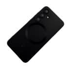 IPHONE 14 GREEN ON SILICON TPU CASE /CAMERA PROTECTION BLACK