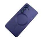 IPHONE 17 PRO MAX GREEN ON SILICON TPU CASE /CAMERA PROTECTION DARK BLUE