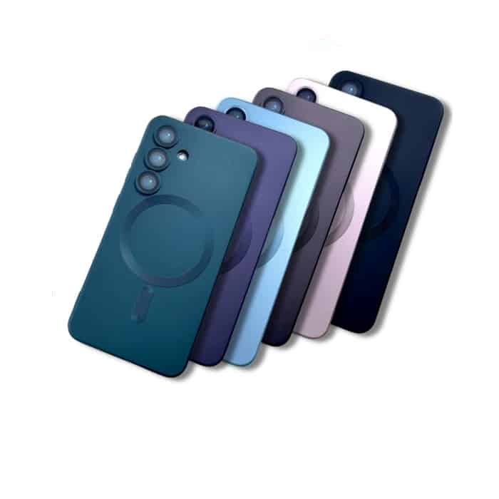 8719122454913.jpg IPHONE 17 PRO MAX GREEN ON SILICON TPU CASE /CAMERA PROTECTION RED - Image 1