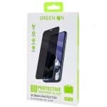 IPHONE 17 PRO MAX GREEN ON 3D PRIVACY PROTECTIVE TEMPERED GLASS GR52