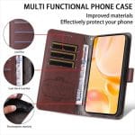 SAMSUNG S23 ULTRA LUXURY BOOK CASE BROWN - Image 2