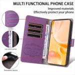 SAMSUNG S23 ULTRA LUXURY BOOK CASE PURPLE - Image 2