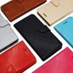 SAMSUNG S21 ULTRA STYLISH BOOK CASE BROWN - Image 2