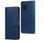 SAMSUNG A57 LUXURY BOOK CASE BLUE