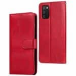 SAMSUNG A37 A36 A56 LUXURY BOOK CASE RED