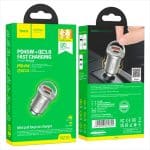 HOCO NZ10 HANDY  PD 45W + QC3.0 CAR CHARGER - Image 2