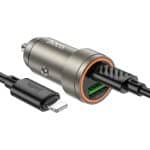 HOCO Z57A GLORIOUS PD 30W + QC3.0 CAR CHARGER C TO C