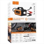 HOCO QS4 INTELLIGENT AIR PUMP WITH CAR EMERGENCY STARTER POWER BANK 10000mAh BLACK - Image 6
