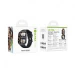 HOCO Y28 AMOLED SMART WATCH SPORT CALL VERSION BLACK - Image 2