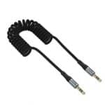 HOCO UPA33 NUEVO AUDIO CABLE 3.5MM JACK TO JACK 1.5M BLK - Image 2