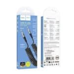 HOCO UPA33 NUEVO AUDIO CABLE 3.5MM JACK TO JACK 1.5M BLK - Image 4