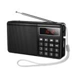 HOCO HI50 PORTABLE RADIO / BLUETOOTH SPEAKER BACK