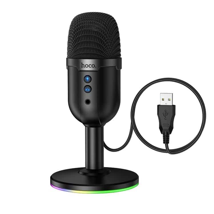 6942007673792.jpg HOCO L25 BRIGHT USB DESKTOP MICROPHONE - Image 1