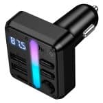 HOCO E89 LIBRE 45W FM TRANSMITTER USB-A + USB-C + USB FLASH DRIVE - Image 3